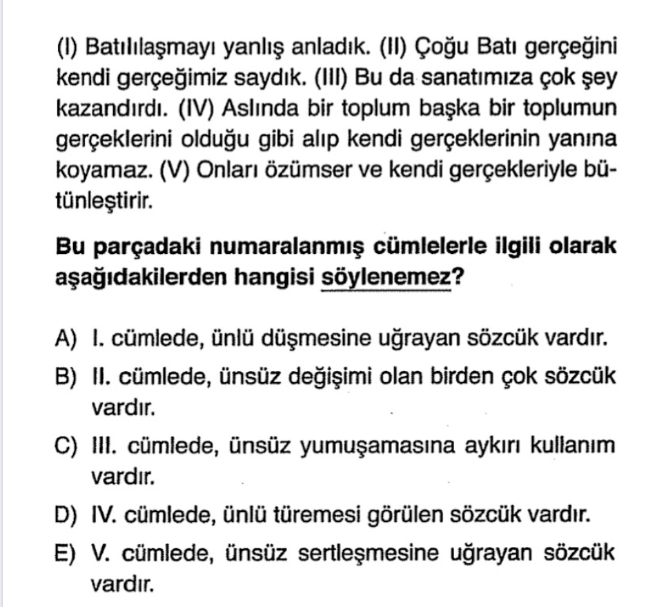 Soru Görseli